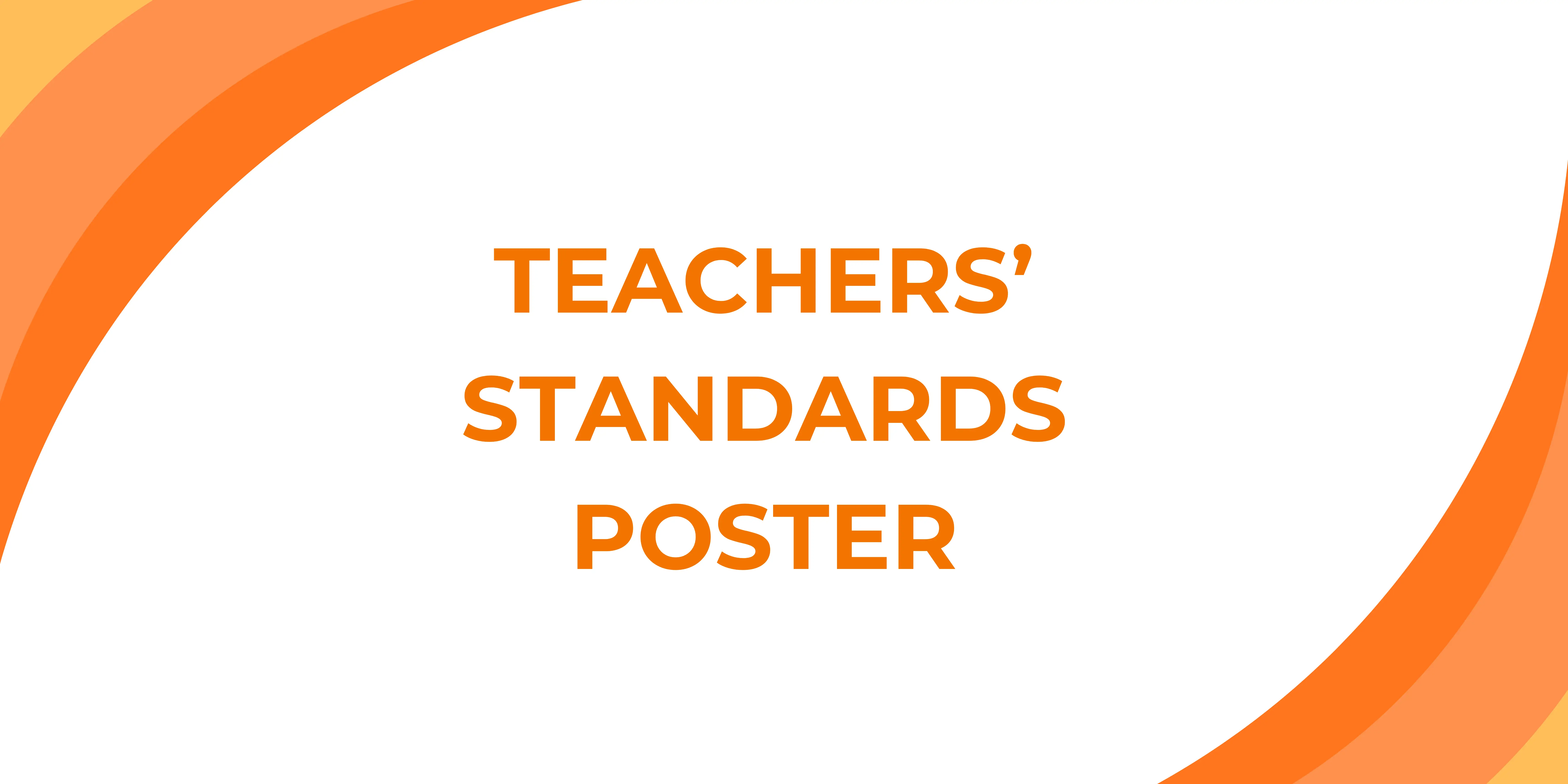 Poster - Teachers' Standards Thumbnail
