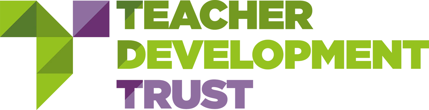 Teacher Development Trust Logo