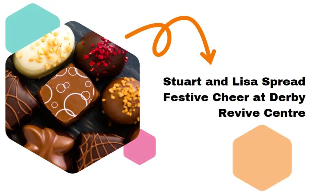 Stuart and Lisa Spread Festive Cheer at Derby Revive Centre Thumbnail