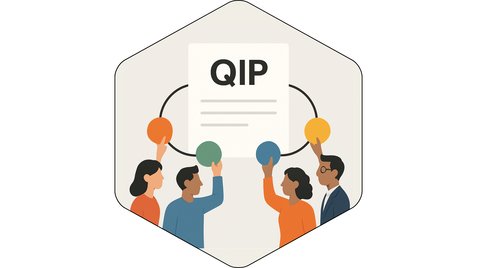 Thumbnail of Linking the QIP to individuals within the team at York College
